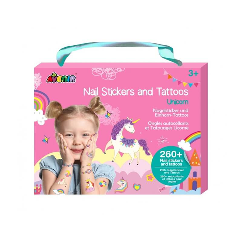 Avenir - Αυτοκόλλητα Νυχιών και Τατουάζ -Unicorns