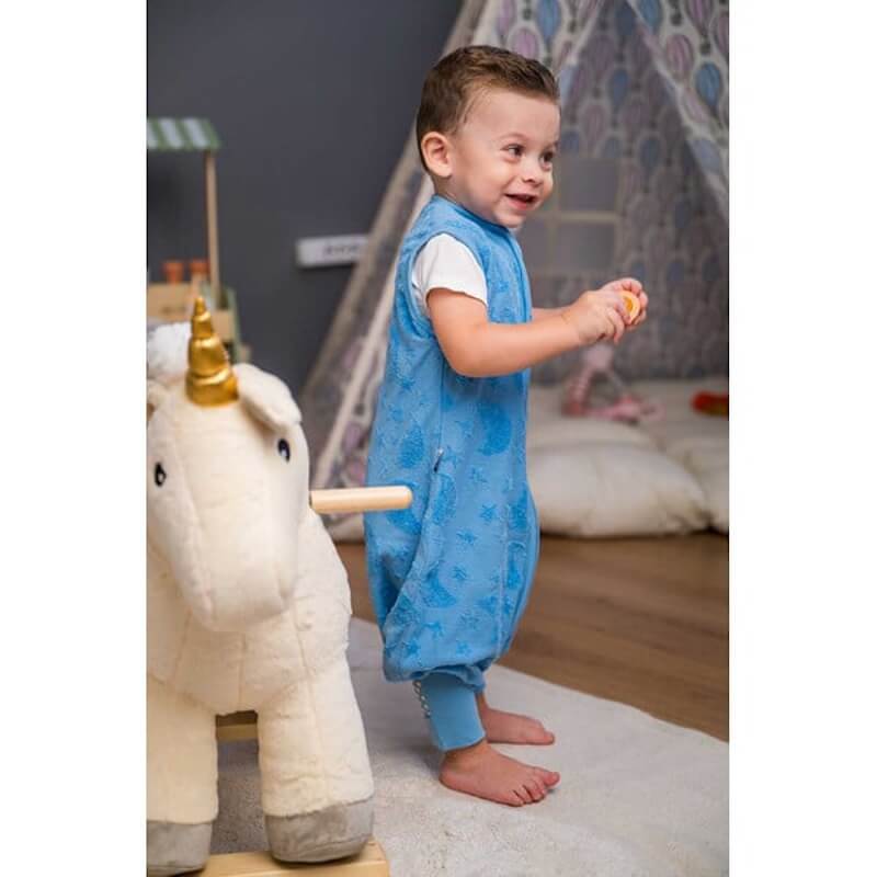 BabyBliss Χειμωνιάτικος Υπνόσακος με ποδαράκια 2.5 tog "Dreamy ZZz Blue"