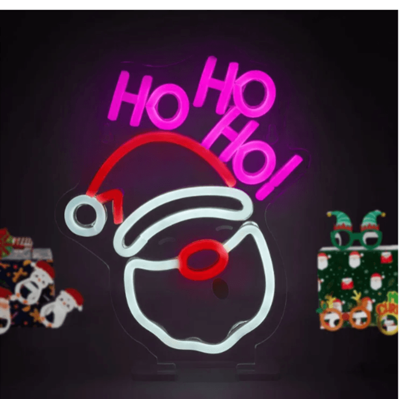 Legami - Christmas Neon Effect Led Sign Ho Ho Ho