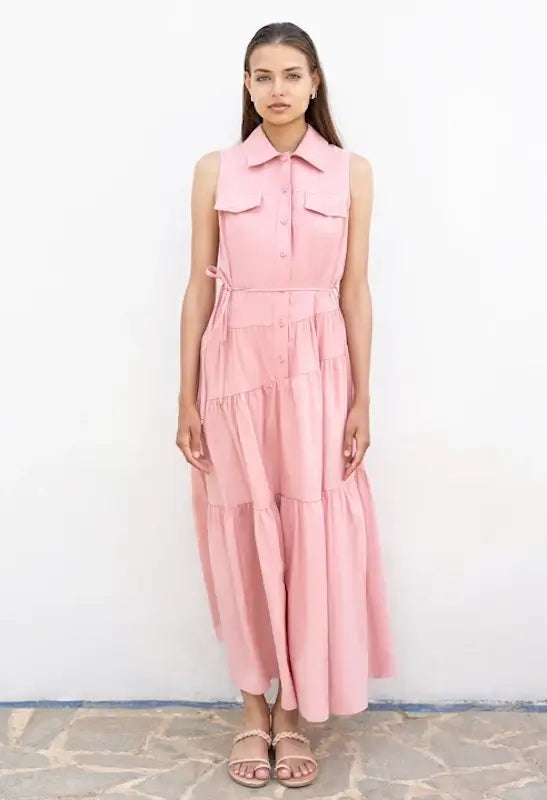 Desiree Aline Dress - Pink