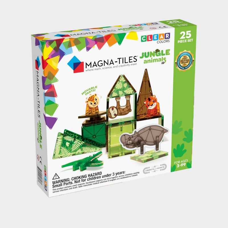 Μαγνητικά Πλακίδια Magna-Tiles Jungle 25τμχ