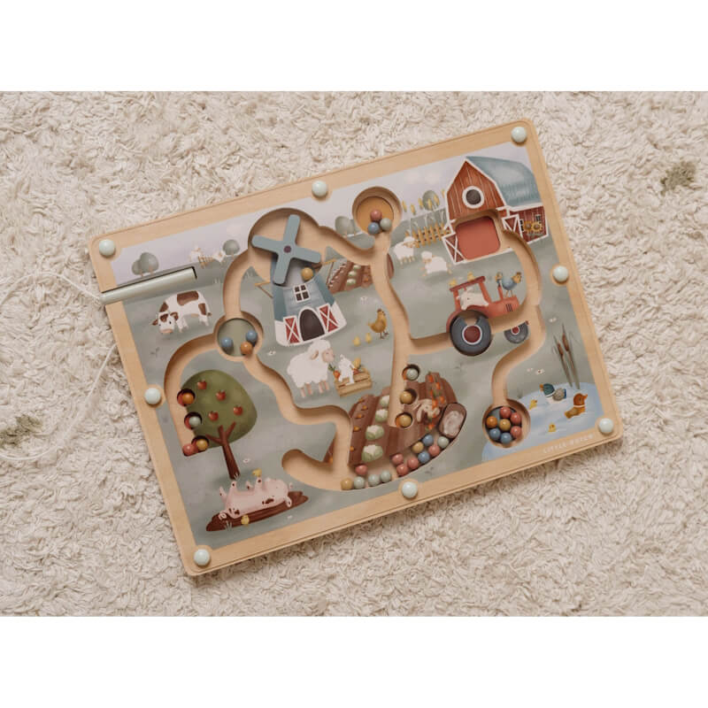 Little Dutch Μαγνητικός λαβύρινθος Little Farm 