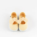 Victoria - Canvas Mary Janes Amarillo