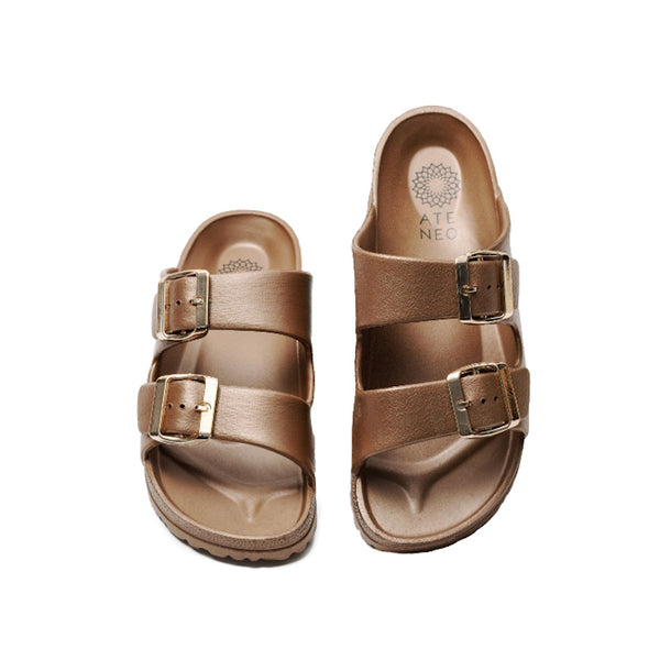 Ateneo Sea Sandals in Rose Gold