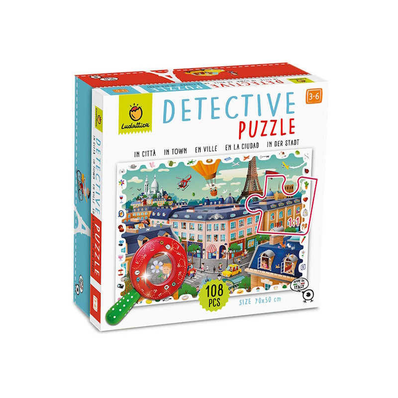 Ludattica Detective Puzzle - The City
