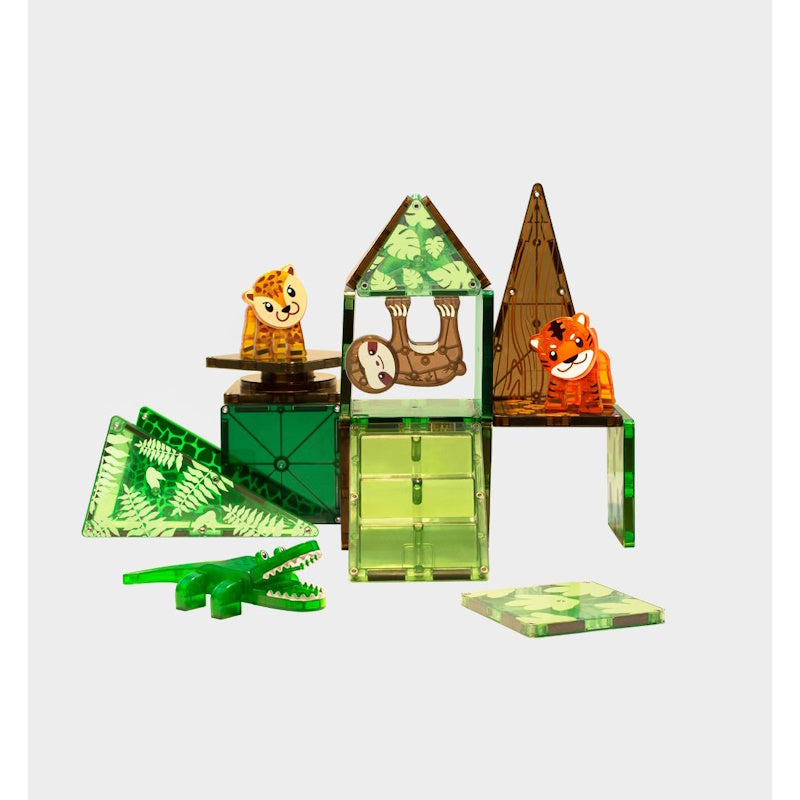 Μαγνητικά Πλακίδια Magna-Tiles Jungle 25τμχ