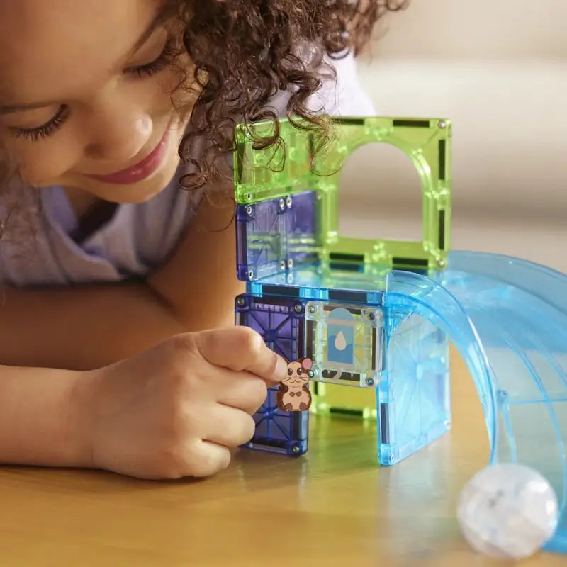 Magna-Tiles Μαγνητικό παιχνίδι 13 κομμάτια σετ Hamster Ball