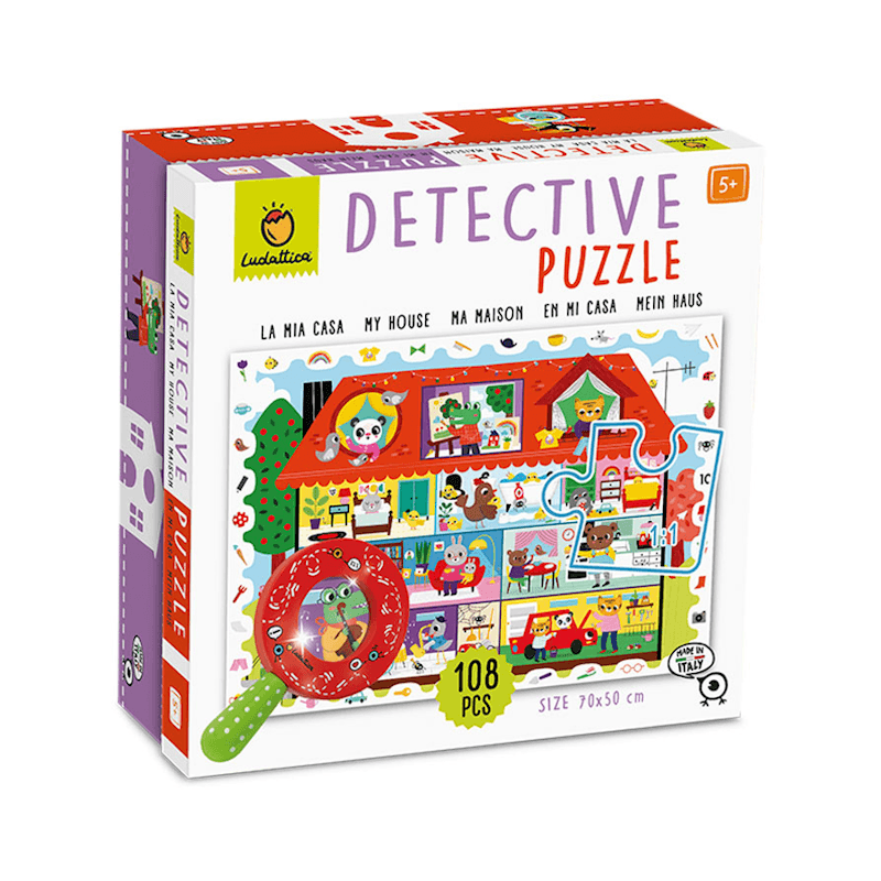 Ludattica Detective Puzzle - My House