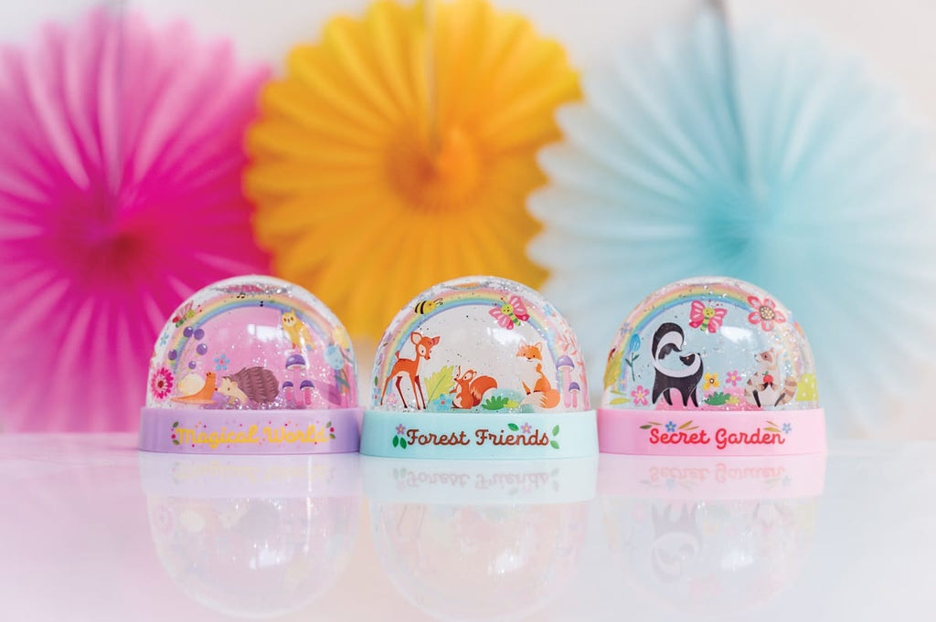 Kidzlabs Χιονόμπαλες Ουράνιο Τόξο με Glitter