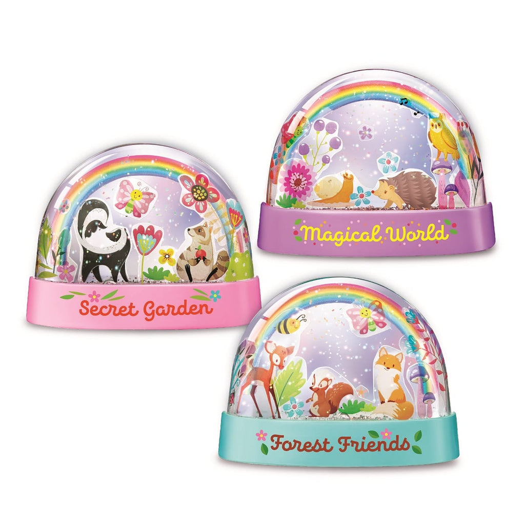 Kidzlabs Χιονόμπαλες Ουράνιο Τόξο με Glitter