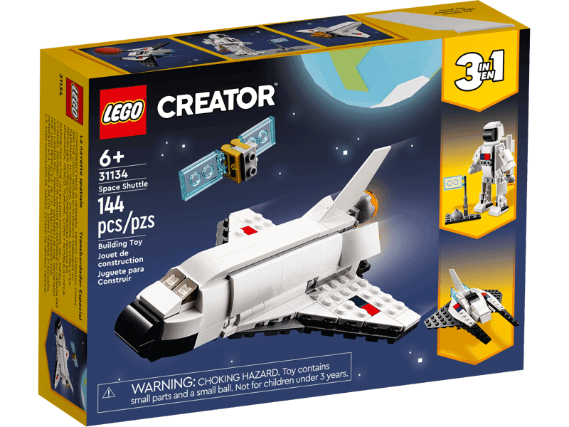 The Lego® Creator 3in1 Space Shuttle