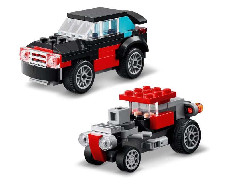 The Lego® Creator 3in1 Flatbed With Helicopter 