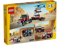 The Lego® Creator 3in1 Flatbed With Helicopter 