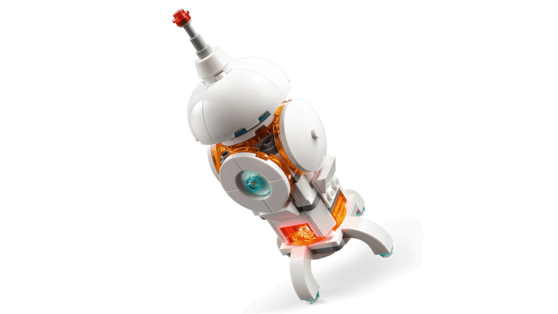 The Lego®  Creator 3in1 Space Robot