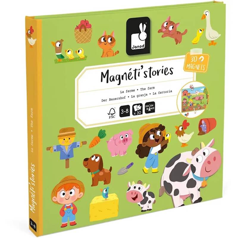 Janod Μαγνητικό Παιχνιδί Ιστοριές Η Φαρμά