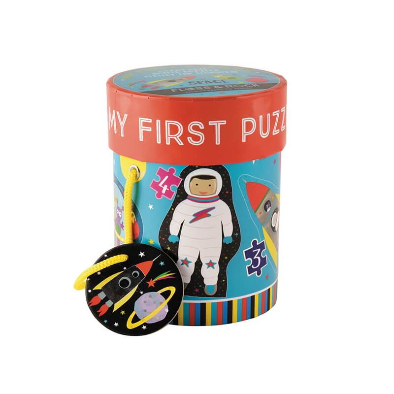 Floss & Rock My 1st Puzzles 3-4-6-8 κομματιών - Space