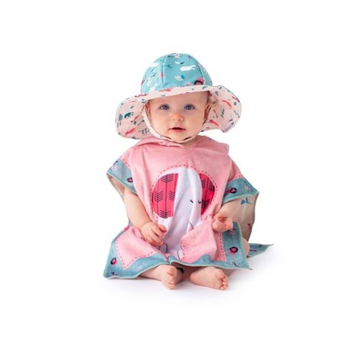 Flapjack Καπέλο Διπλής Όψης UPF 50+ Pink Zoo