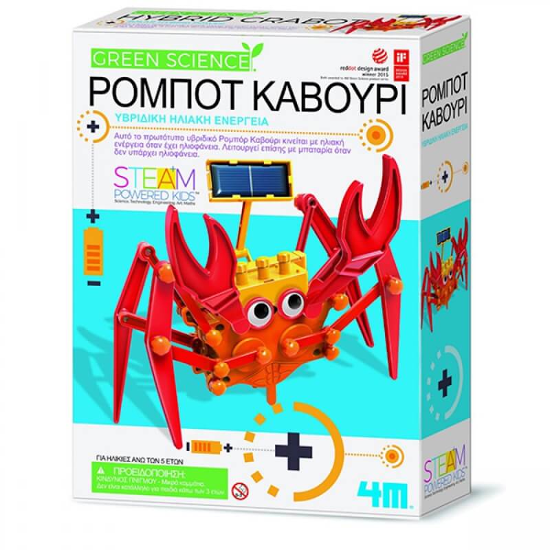 4M Green Science Ρομπότ Καβούρι