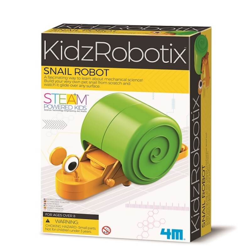 4Μ KidzRobotix Κατασκευή Ρομπότ Σαλιγκάρι