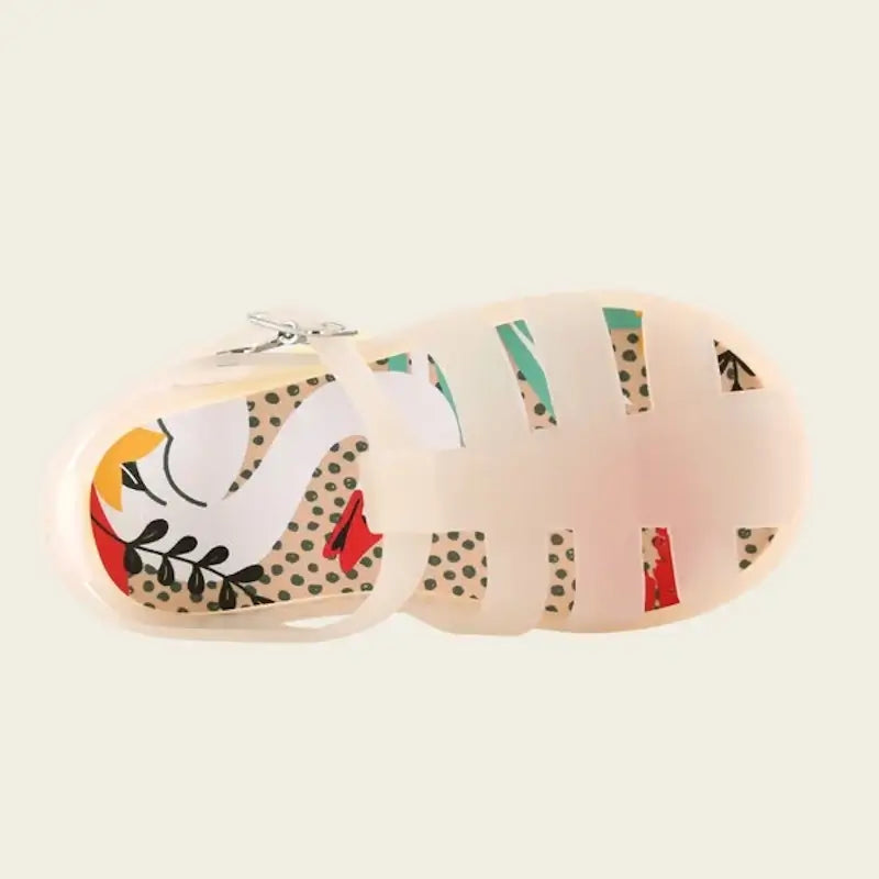 Go Bananas Jelly Shoes  - Beige