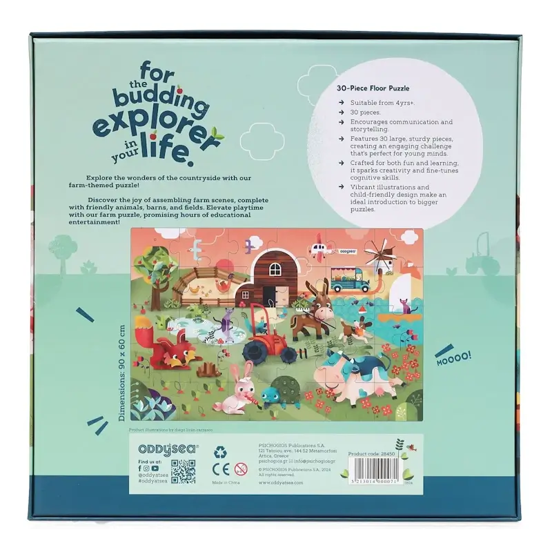 Oddy at Sea Floor Puzzle Farm 60pcs