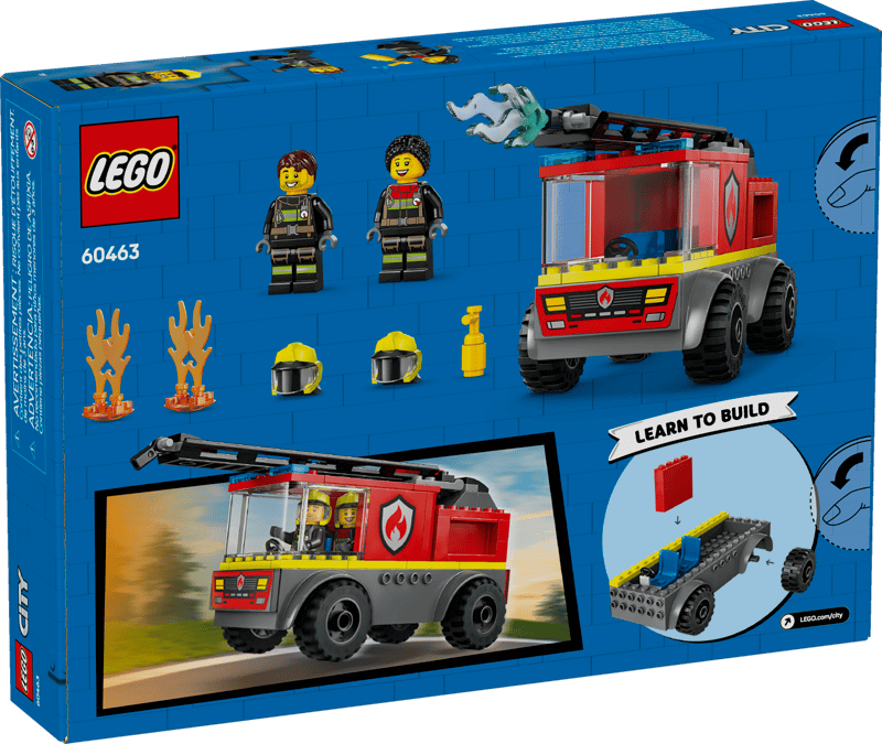 The Lego® City Fire Ladder Truck