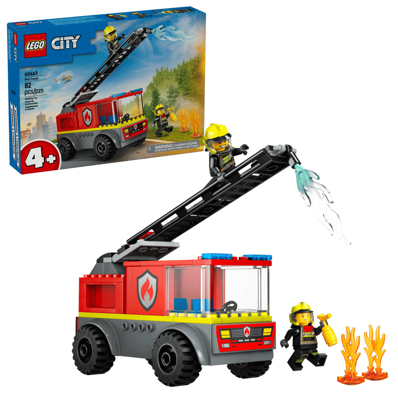 The Lego® City Fire Ladder Truck
