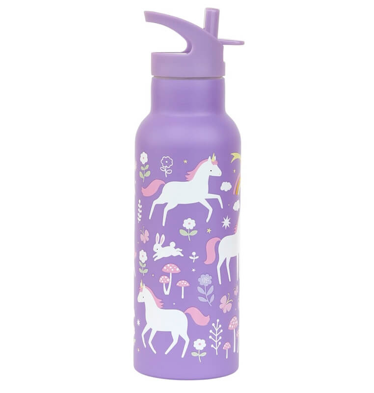 A Little Lovely Company Παγούρι Θερμός 500ml - Unicorn Dreams