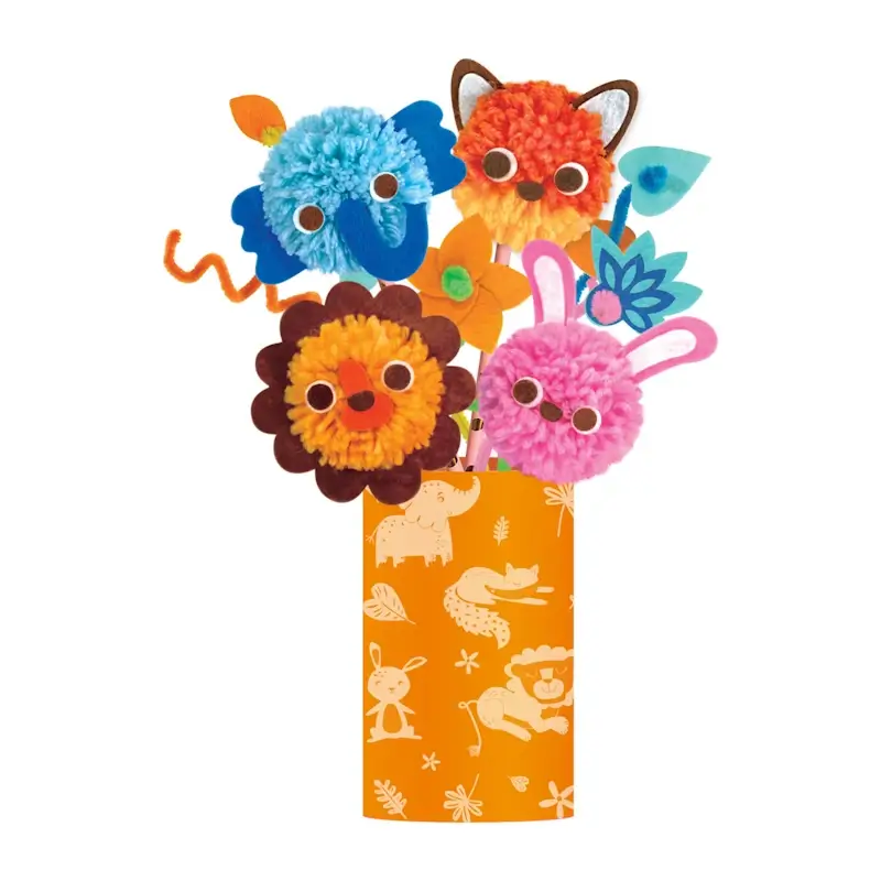 Avenir Pom Pom Bouquet - Animals
