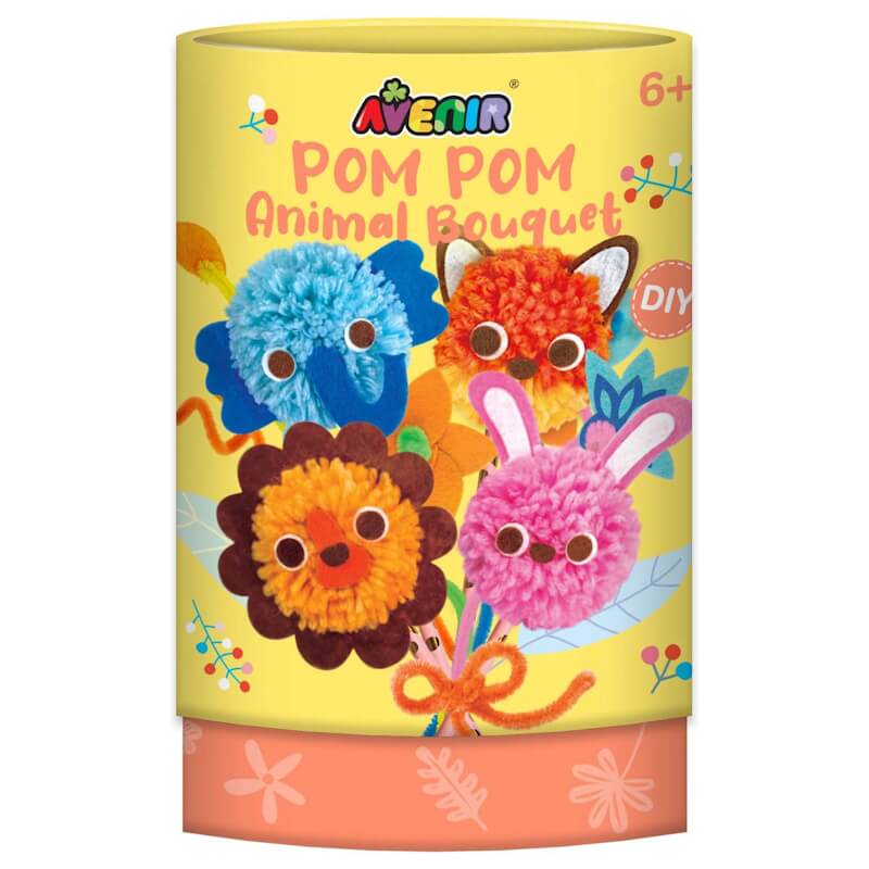 Avenir Pom Pom Bouquet - Animals