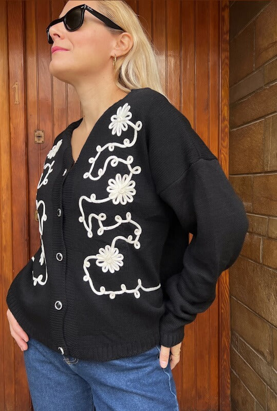 Monic Cardigan in Black