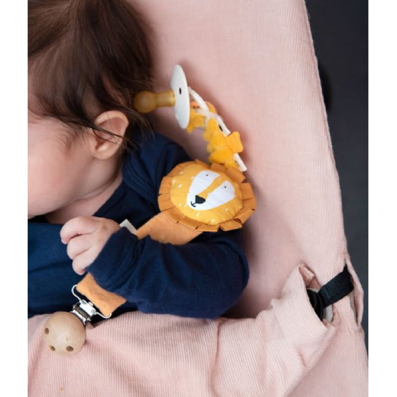 trixie-24-539-pacifier-clip-mr-lion-yellow-model-600