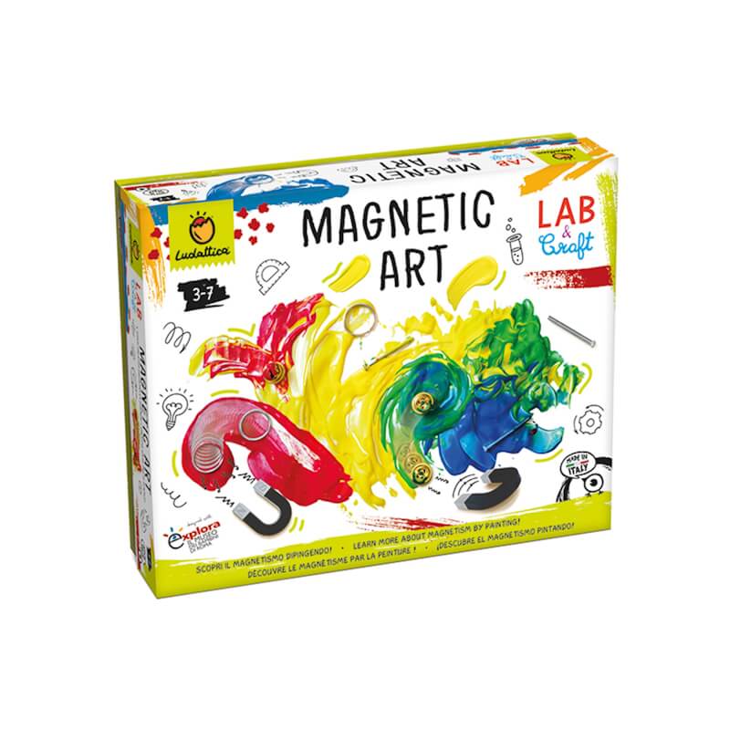 Ludattica Εκπαιδευτικό Παιχνίδι Lab & Craft Magnetic Art 