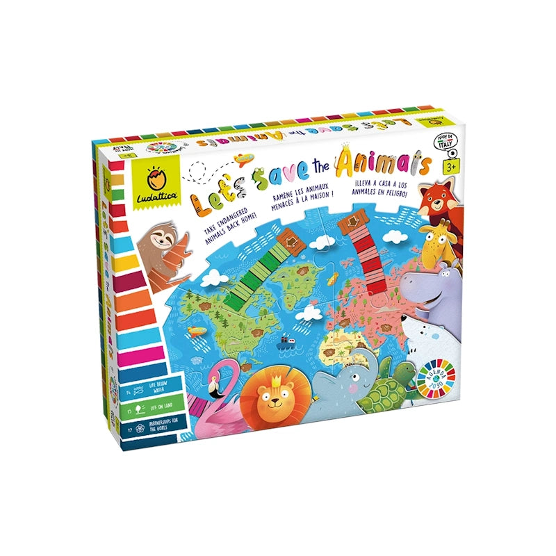 Ludattica - Επιτραπέζιο Let's Save The Animals