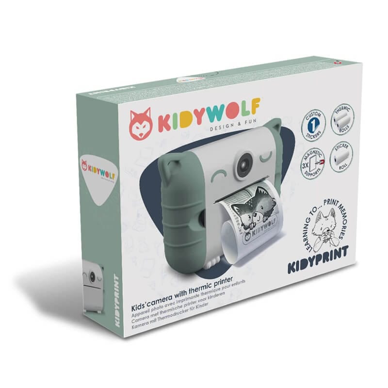 KIDYWOLF Φωτογραφική μηχανή με θερμική εκτύπωση - Mint Instant Camera