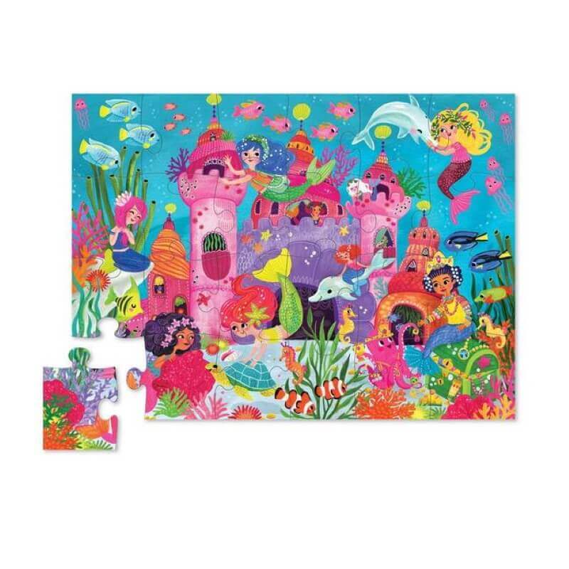 crocodile-creek-mini-canister-24pc-puzzle-mermaid-palace-03235-2_grande