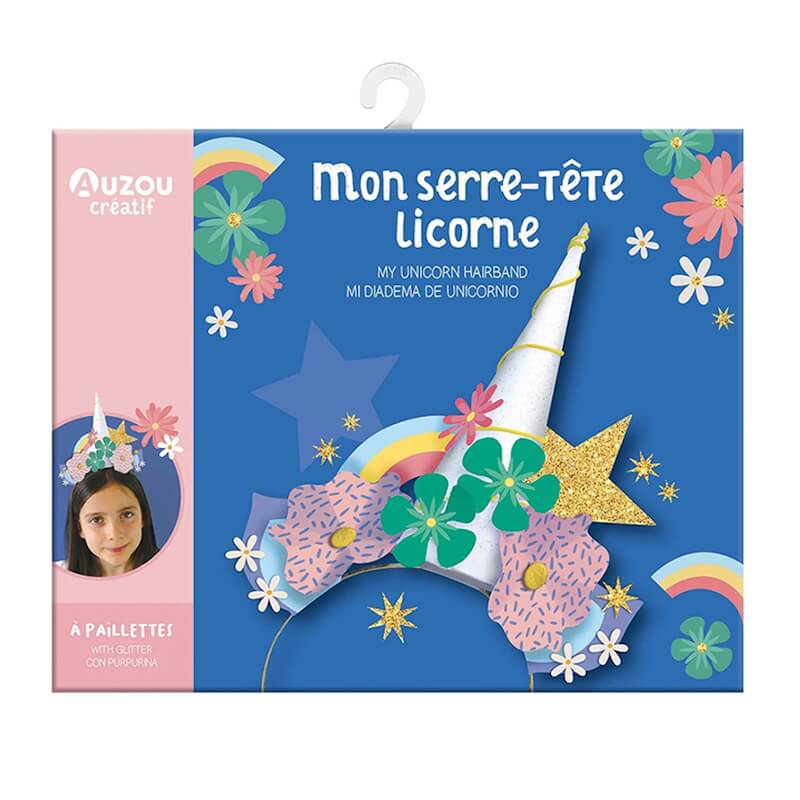 Auzou - My Activity Pouch - My Unicorn Hairband