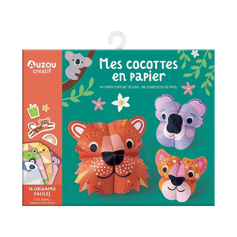 Auzou - My Paper Fortune Tellers - Cute Animals