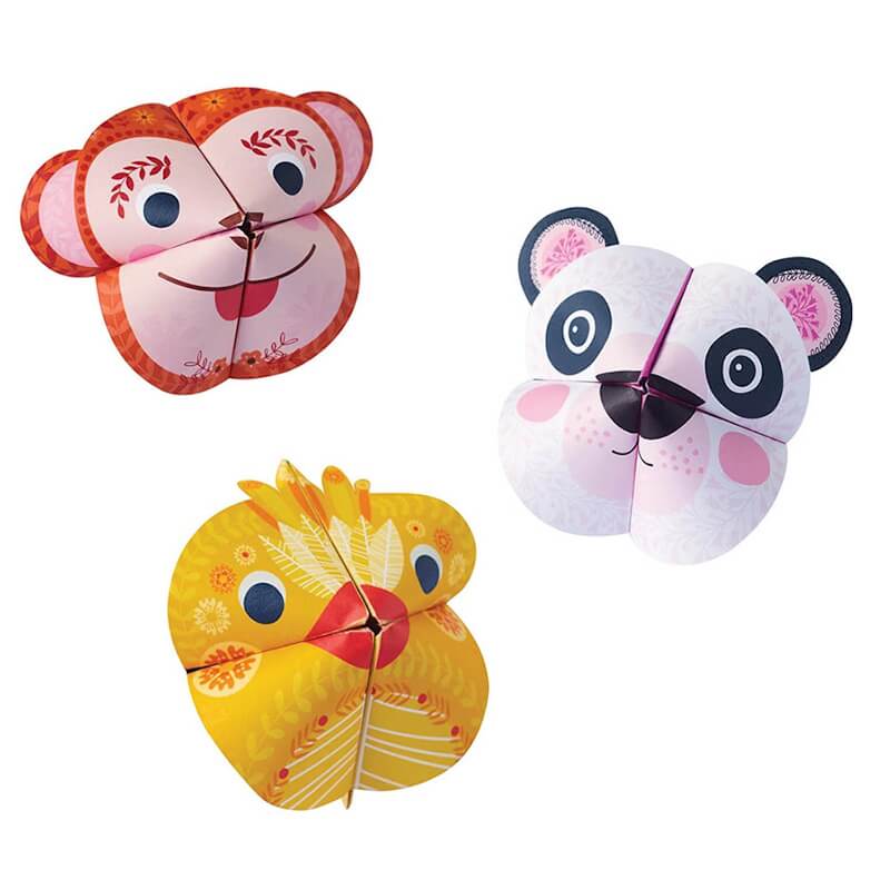 Auzou - My Paper Fortune Tellers - Cute Animals