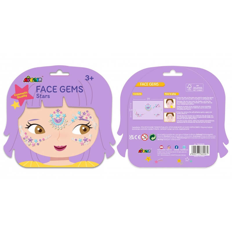Avenir - Face Gems - Stars