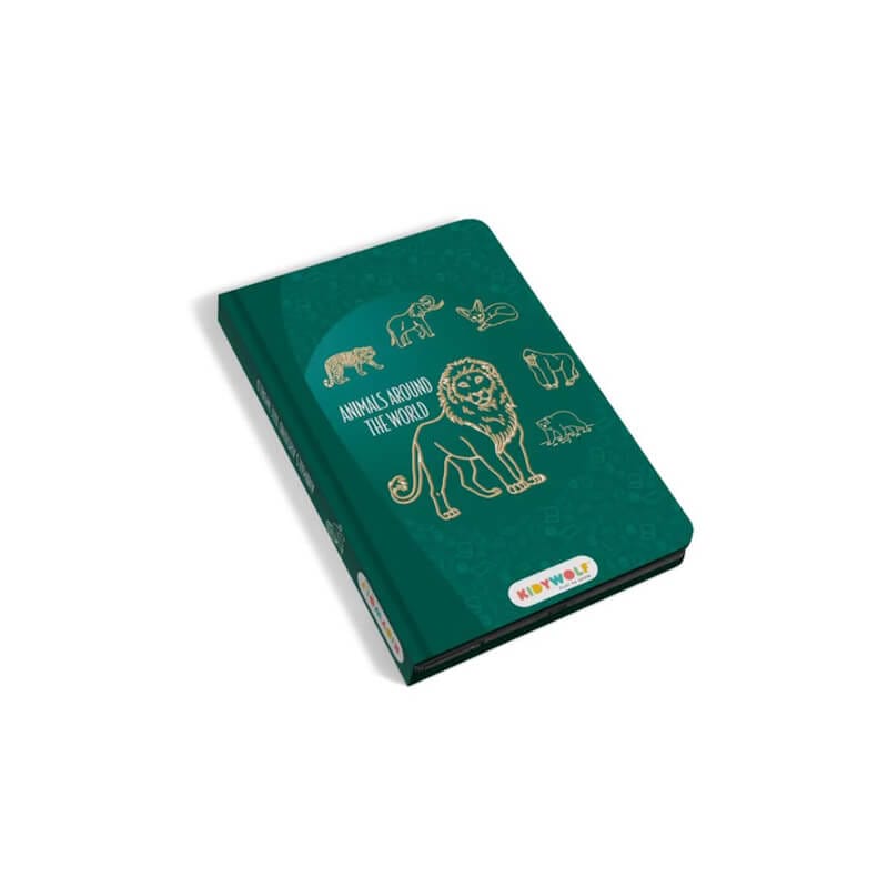 KIDYWOLF Tablet ζωγραφικής με οθόνη LCD (30 κάρτες)- Animals of the World