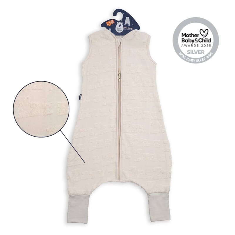 Baby Bliss Χειμωνιάτικος Υπνόσακος με ποδαράκια 2.5 tog "Dreamy ZZz Cream"