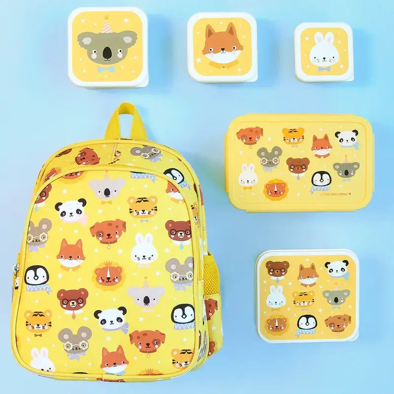A Little Lovely Company Backpack - Animal Friends