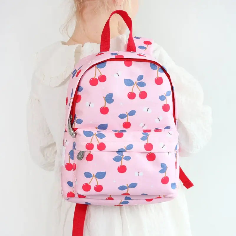 A Little Lovely Company Mini Backpack - Cherries