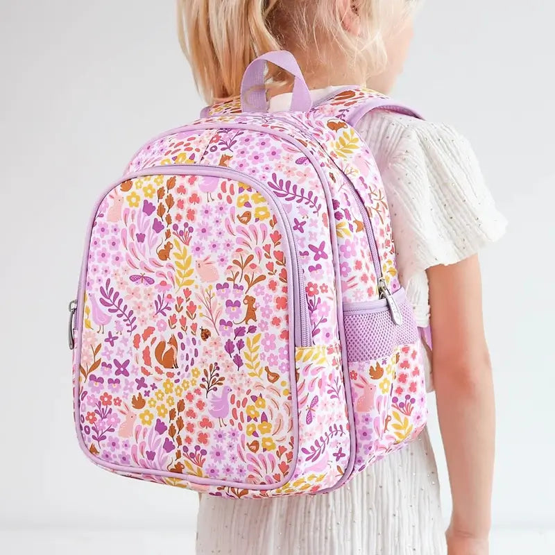 A Little Lovely Company Backpack - Flower Garden