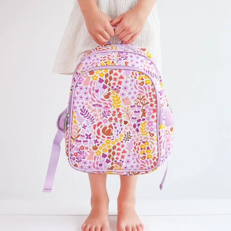 A Little Lovely Company Backpack - Flower Garden