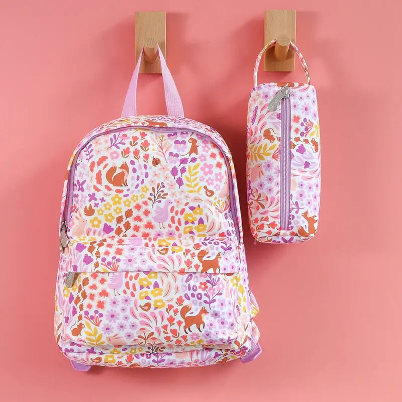 A Little Lovely Company Mini Backpack - Flower Garden