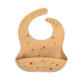 Filibabba Silicone Bib with print – Chestnuts