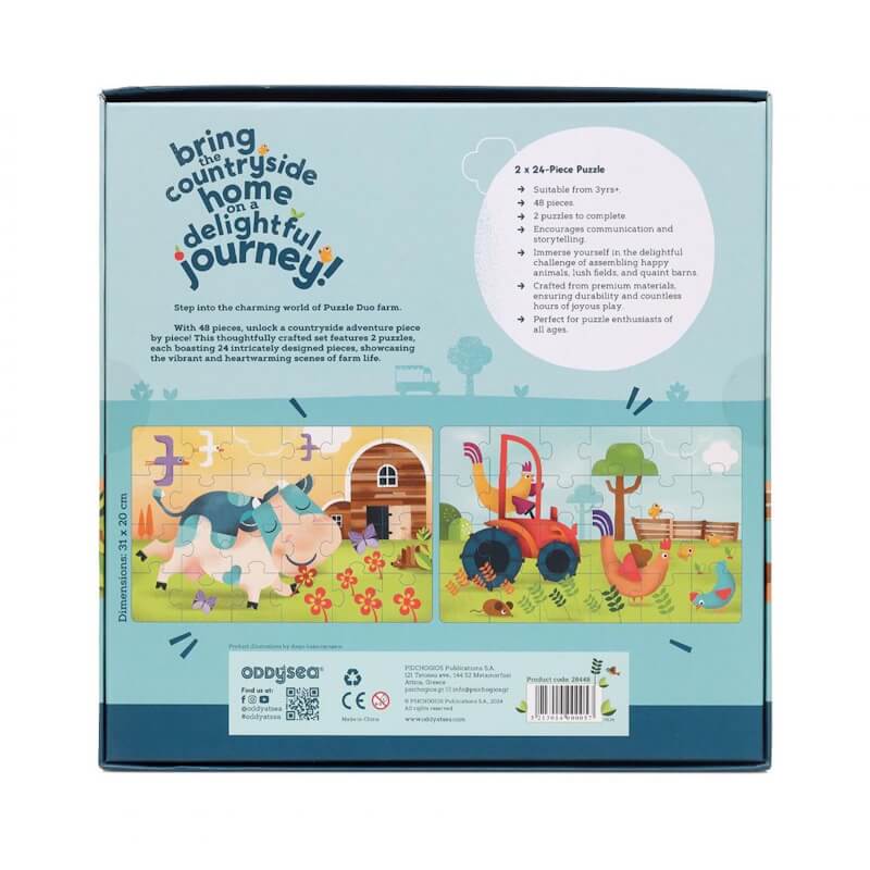 Oddy at Sea Παζλ Duo Φάρμα