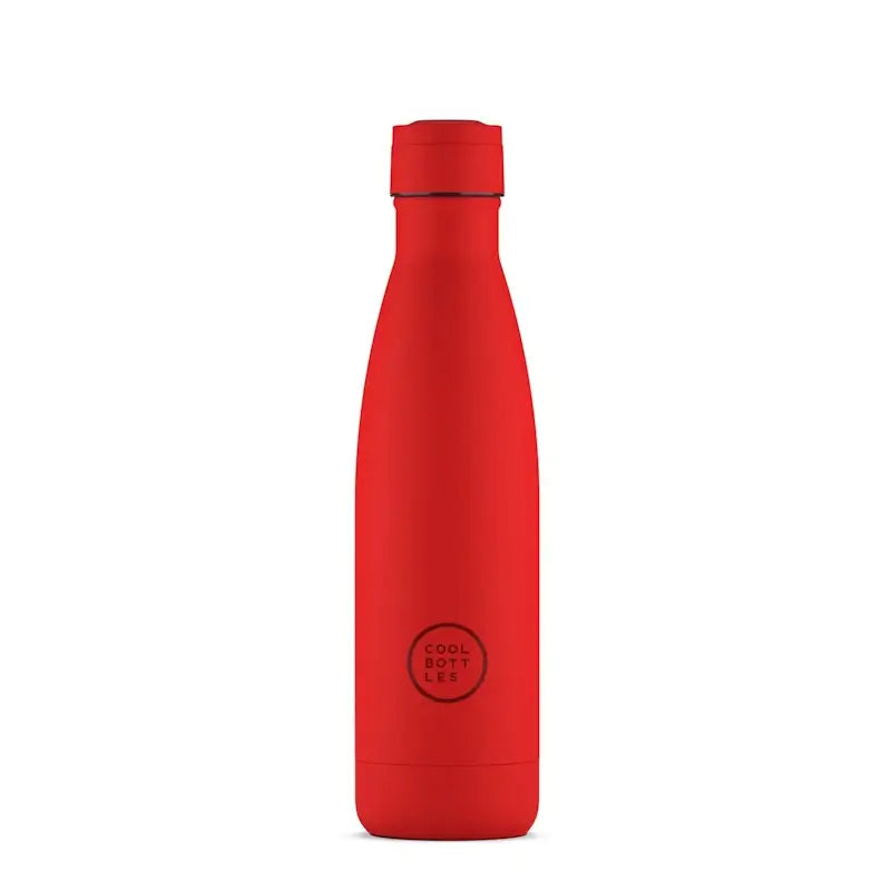 Cool Bottles Ανοξείδωτο μπουκάλι-θερμός Vivid Red 500ml